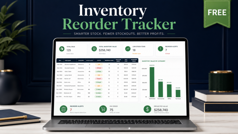 Inventory Reorder Tracker – Free